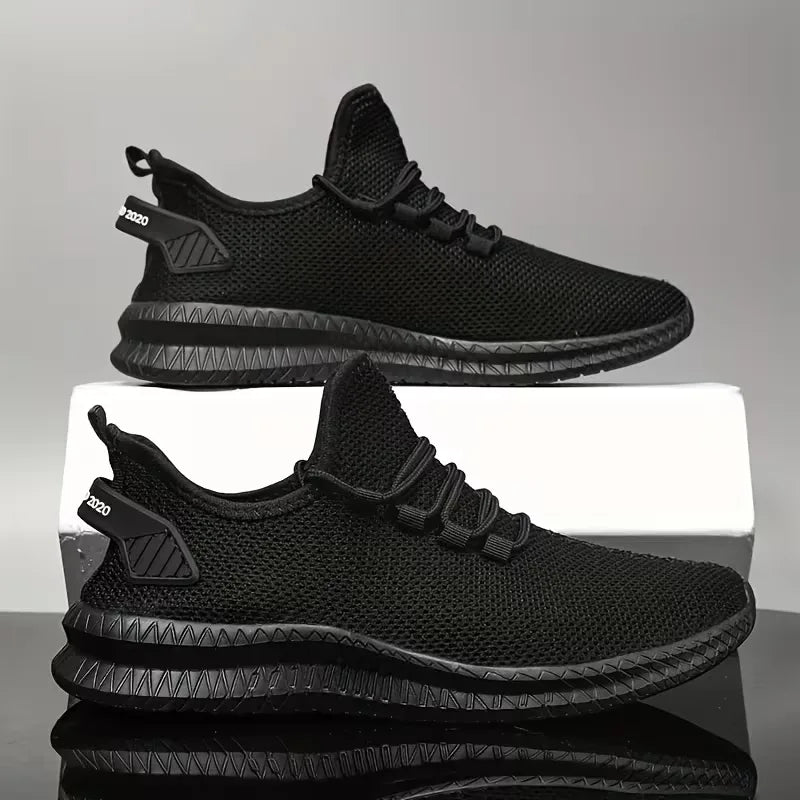 Sportieve Sneakers met Ademend Mesh en Rubberen Zool - Mode Vibes