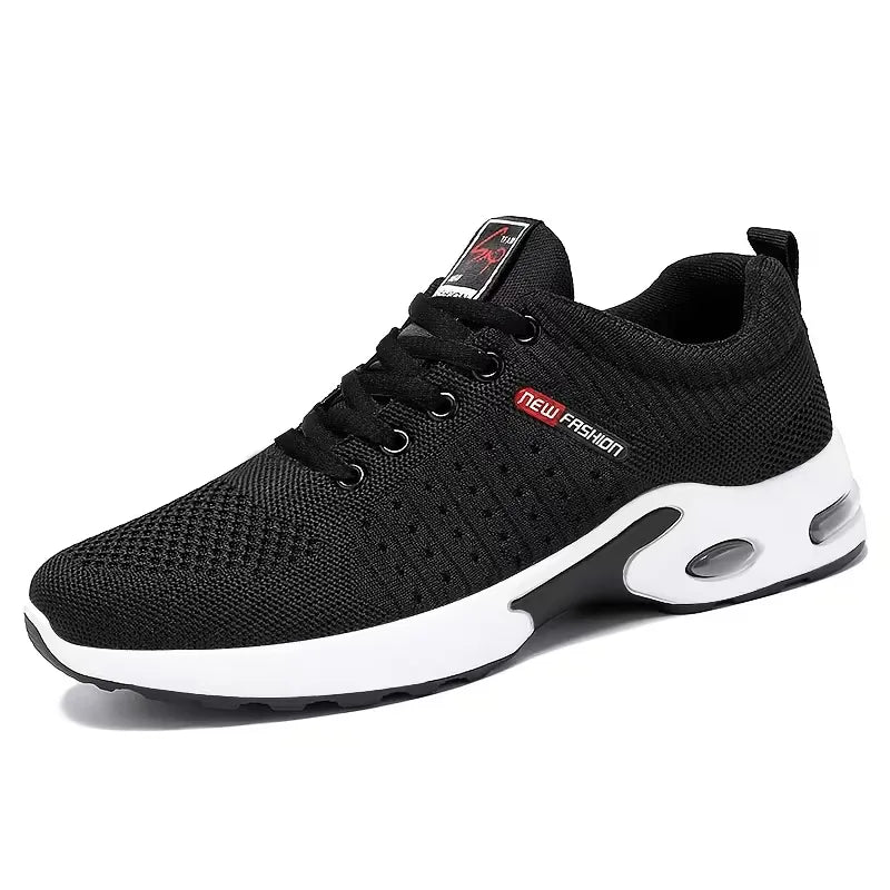 Sportieve Sneakers met Ademende Mesh Bovenkant - Mode Vibes