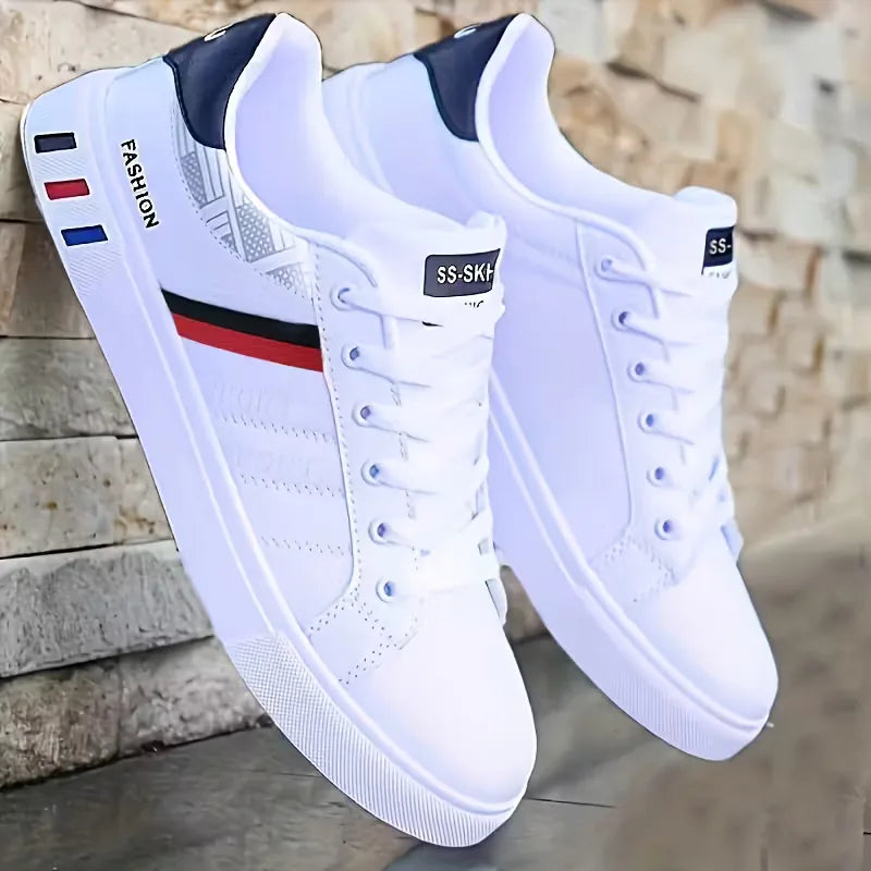 Sneakers met Vetersluiting en Modern Design - Mode Vibes