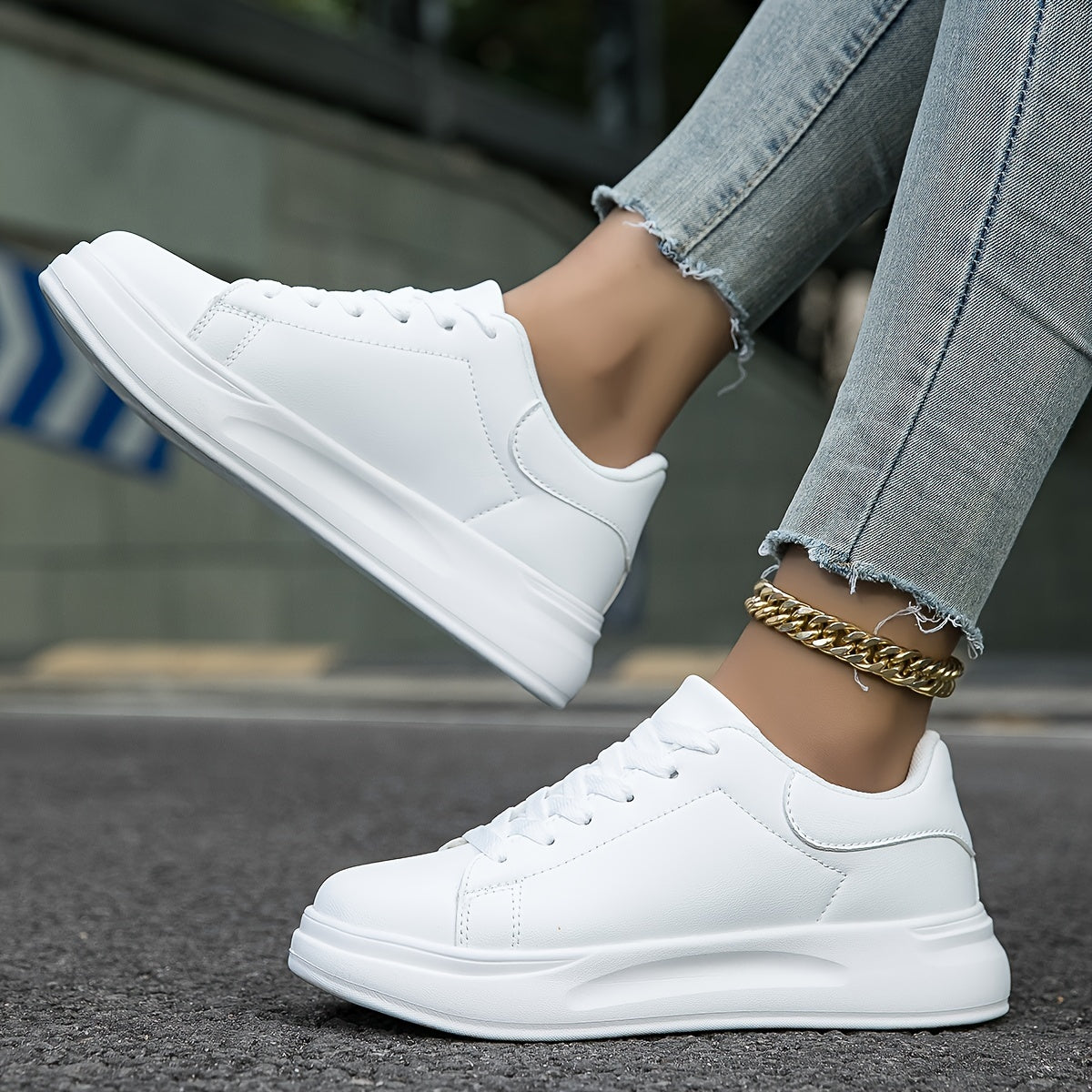 Isabella | Scarpe da ginnastica in pelle Comfort