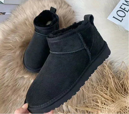 Vrouwen Snowboots met Schapenvacht, Warm en Comfortabel