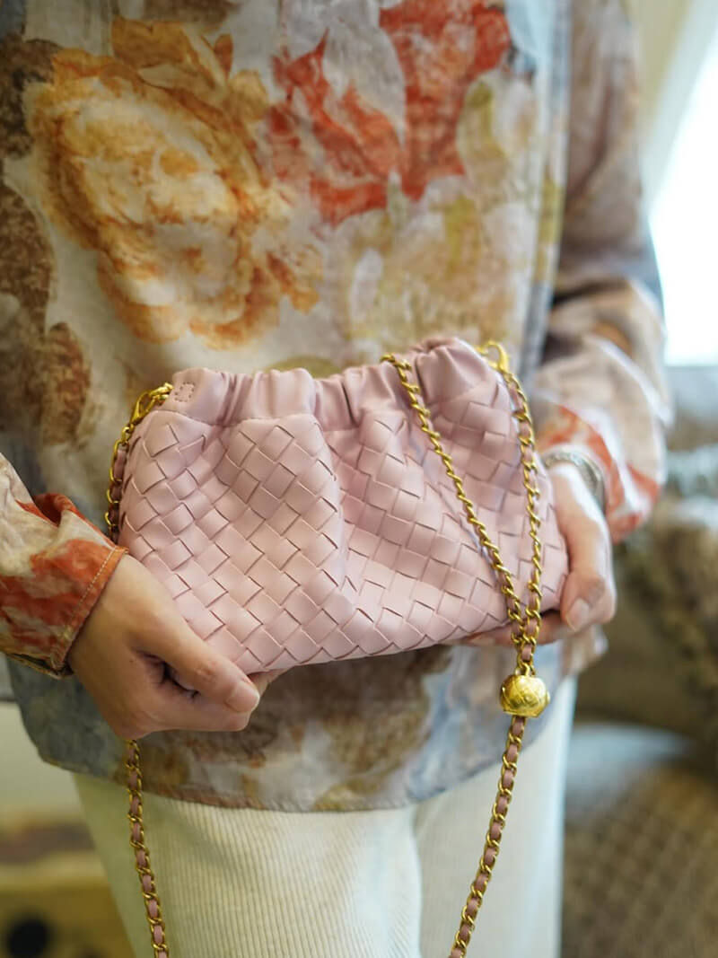 Dameshandtas Met Gouden Ketting Luxe Design