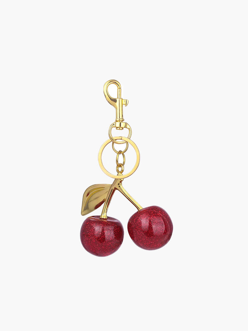 Kettingtas met Kersen Design Rood - Mode Vibes