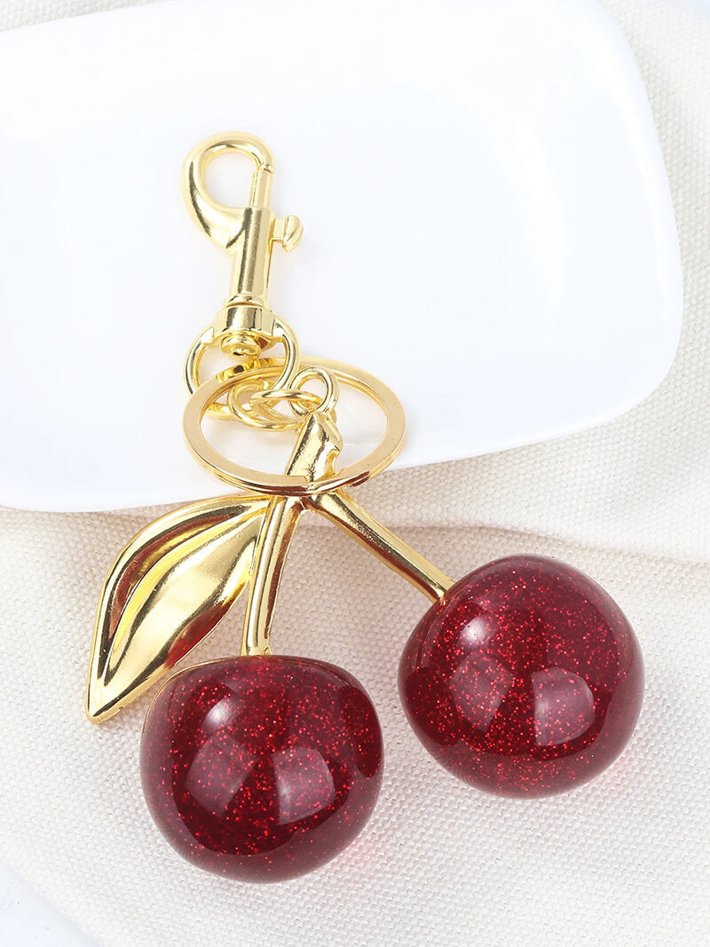 Kettingtas met Kersen Design Rood