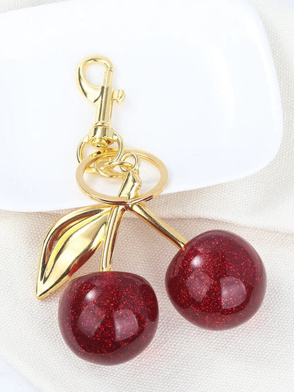 Kettingtas met Kersen Design Rood