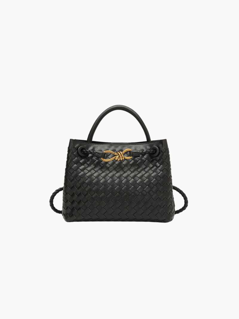 Kleine Gevlochten Schoudertas Met Elegant Design - Mode Vibes