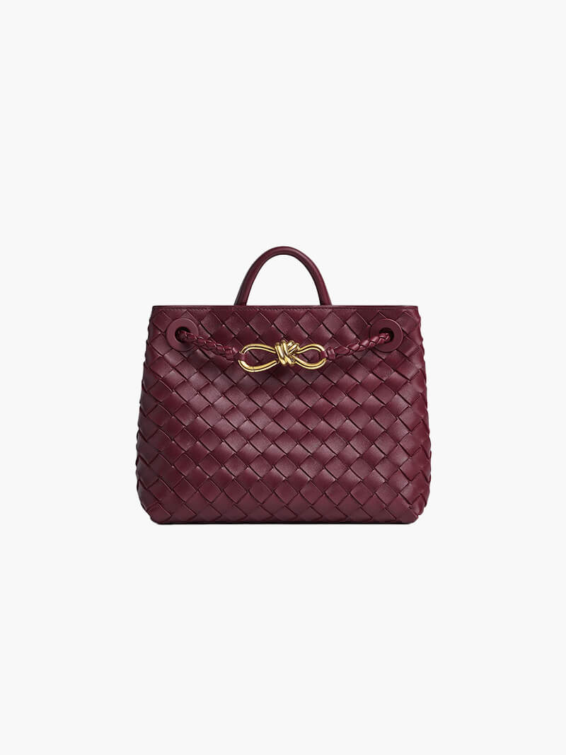 Kleine Gevlochten Schoudertas Met Elegant Design