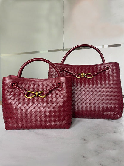Kleine Gevlochten Schoudertas Met Elegant Design