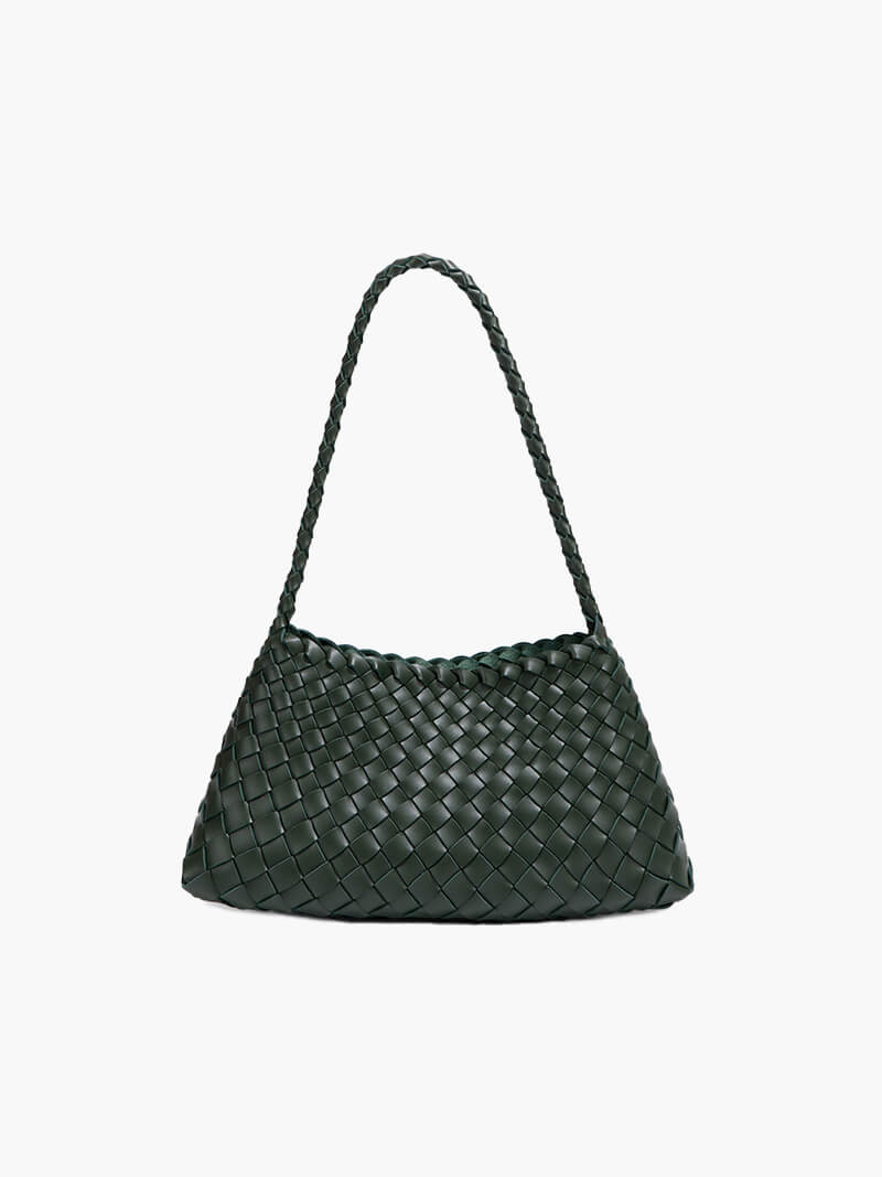 Liese Schoudertas Gevlochten Lederlook Design