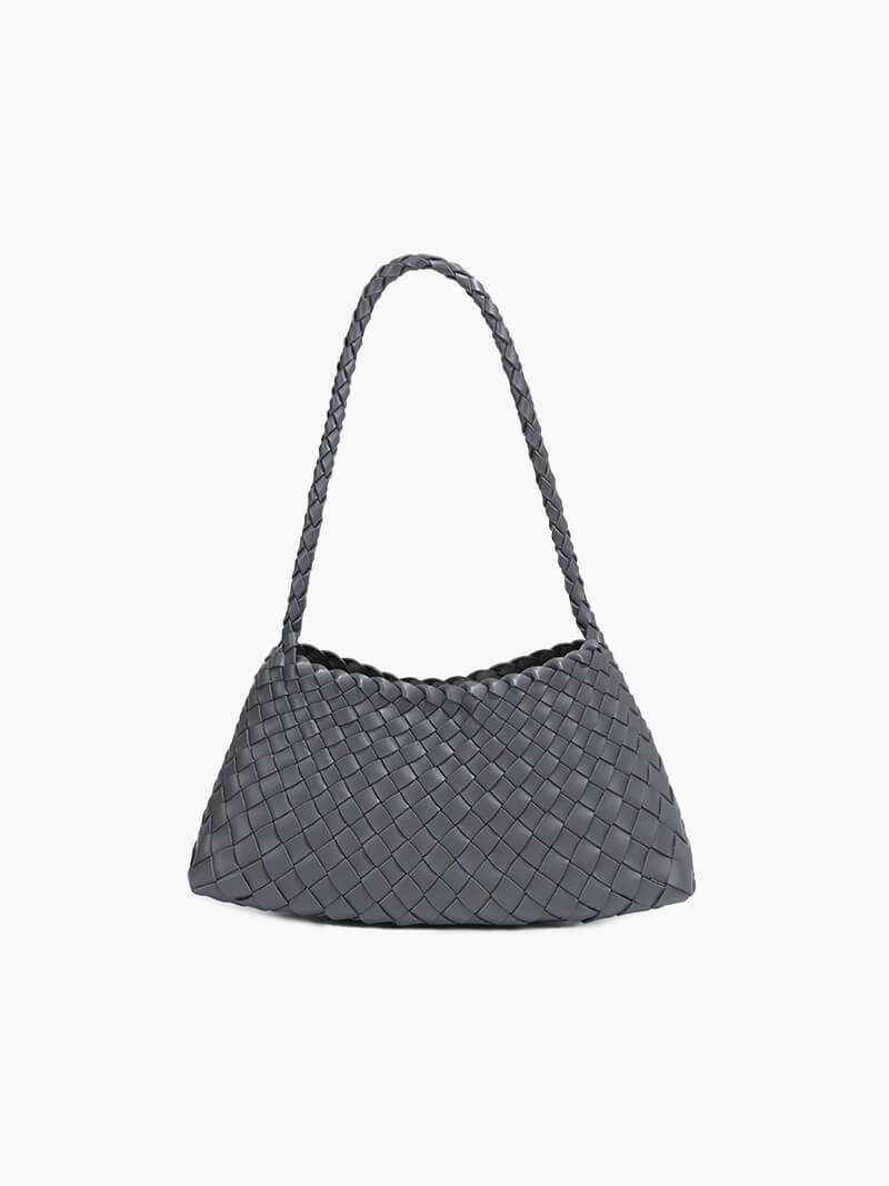 Liese Schoudertas Gevlochten Lederlook Design