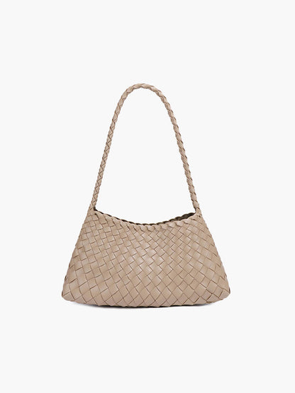 Liese Schoudertas Gevlochten Lederlook Design