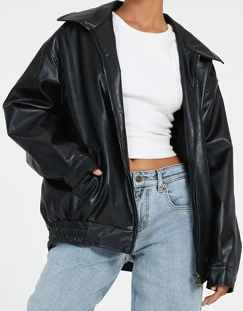 Sofia | Giacca in pelle da donna versatile e resistente 4