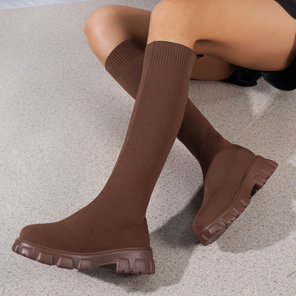 Dames Soklaarzen Elastisch Comfortabel en Trendy - Mode Vibes