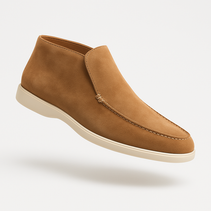 Zwarte Loafers Heren Suède Tijdloos Elegance