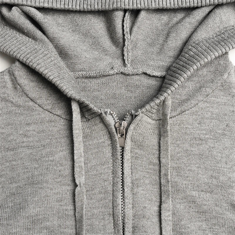 Zachte Lounge Set met Hoodie en Wijde Broek van Stretch Stof