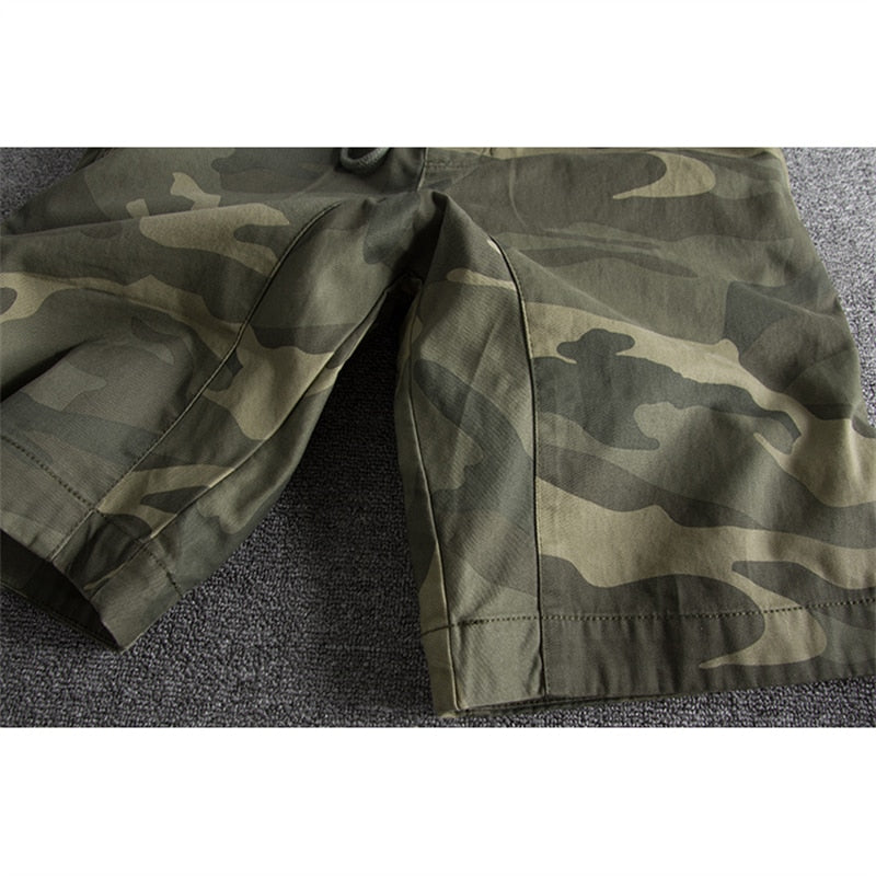 Korte Camouflage Broek voor Mannen Outdoor