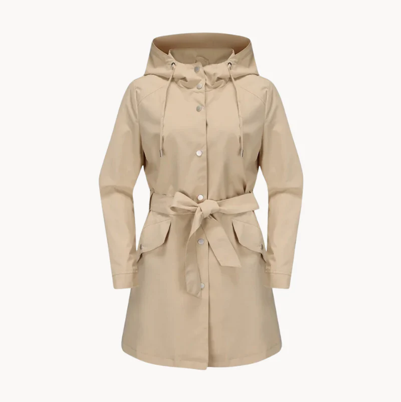Sophia | Tijdloze en chique waterdichte trenchcoat 0