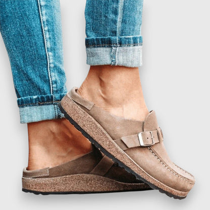 Dames Instaploafer Leer Comfortabele Pasvorm - Mode Vibes

