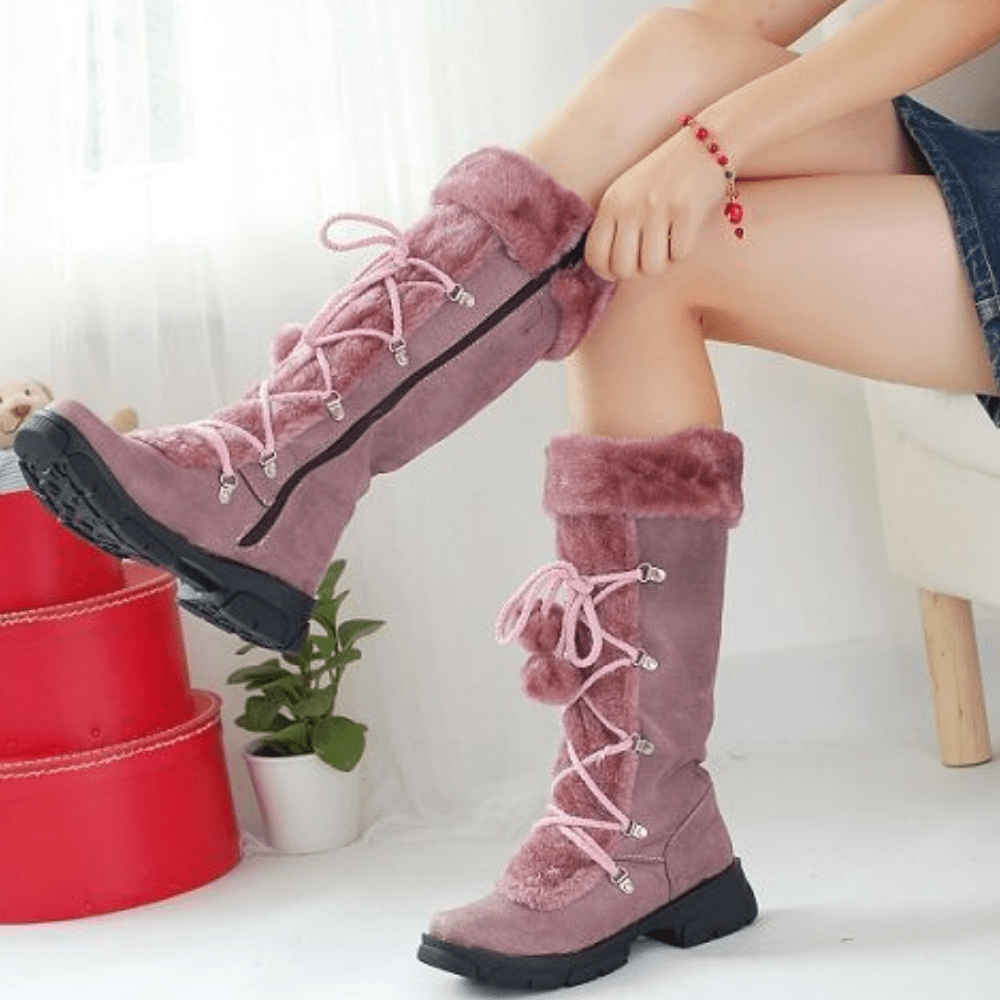 Dames Laarzen Warmte Orthopedisch Comfort Schoenen - Mode Vibes