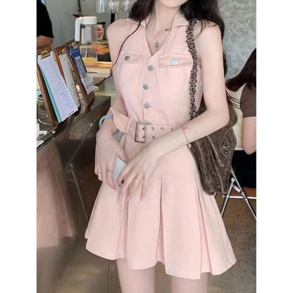 Luminora Elegante Halternek Plissé Rok