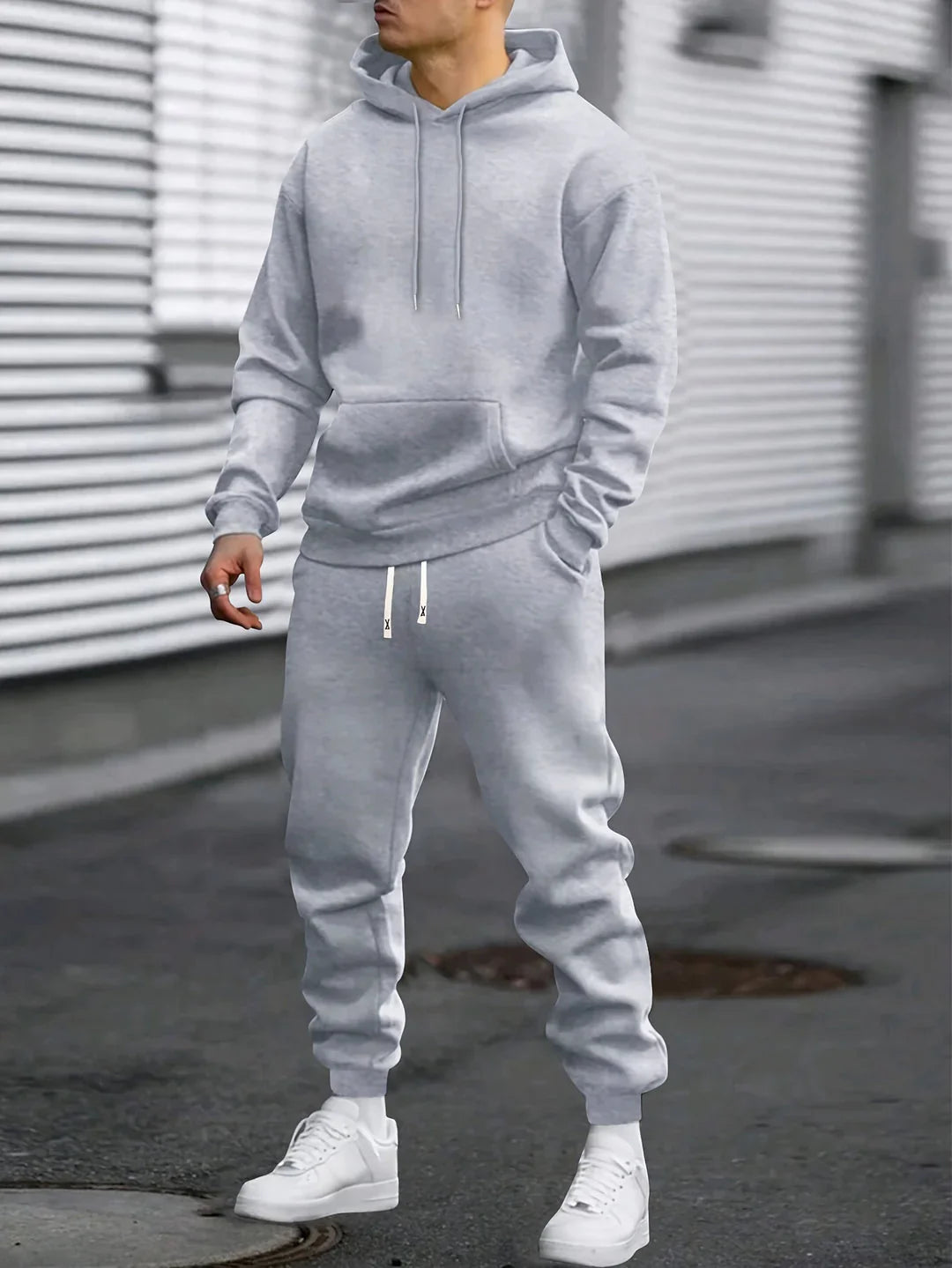 Heren Trainingspak Comfortabel Ademend Sportoutfit - Mode Vibes