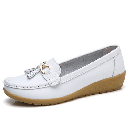 Lente Zomer Ademende Casual Loafers Voor Vrouwen