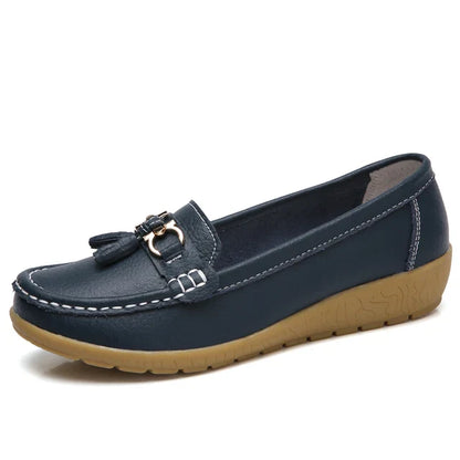 Lente Zomer Ademende Casual Loafers Voor Vrouwen