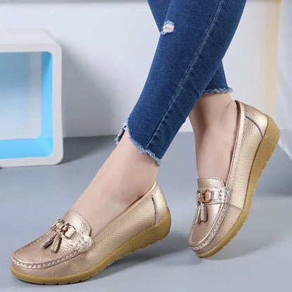 Lente Zomer Ademende Casual Loafers Voor Vrouwen
