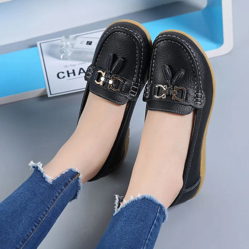 Lente Zomer Ademende Casual Loafers Voor Vrouwen