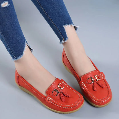 Lente Zomer Ademende Casual Loafers Voor Vrouwen