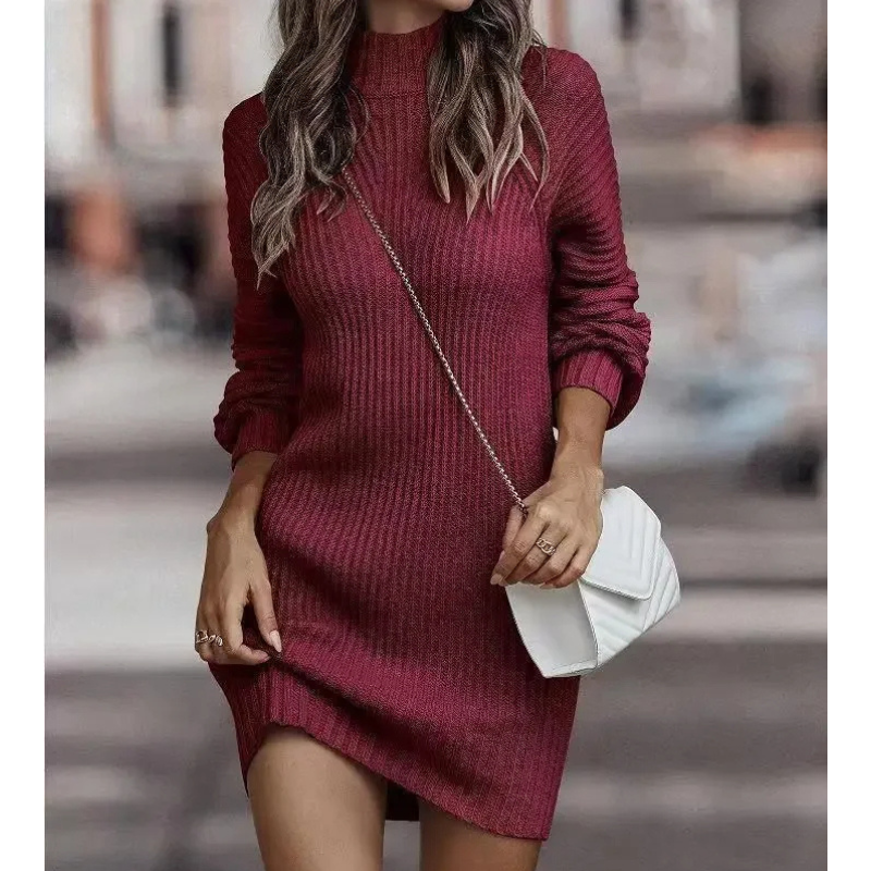 Stella | Mini abito invernale in maglia