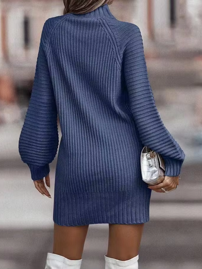 Stella | Mini abito invernale in maglia