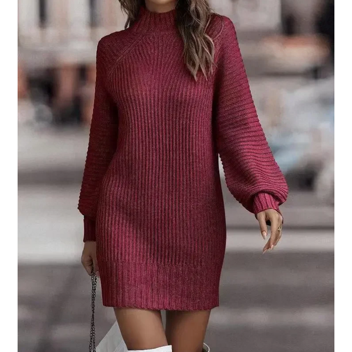 Stella | Mini abito invernale in maglia