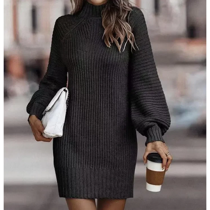 Stella | Mini abito invernale in maglia