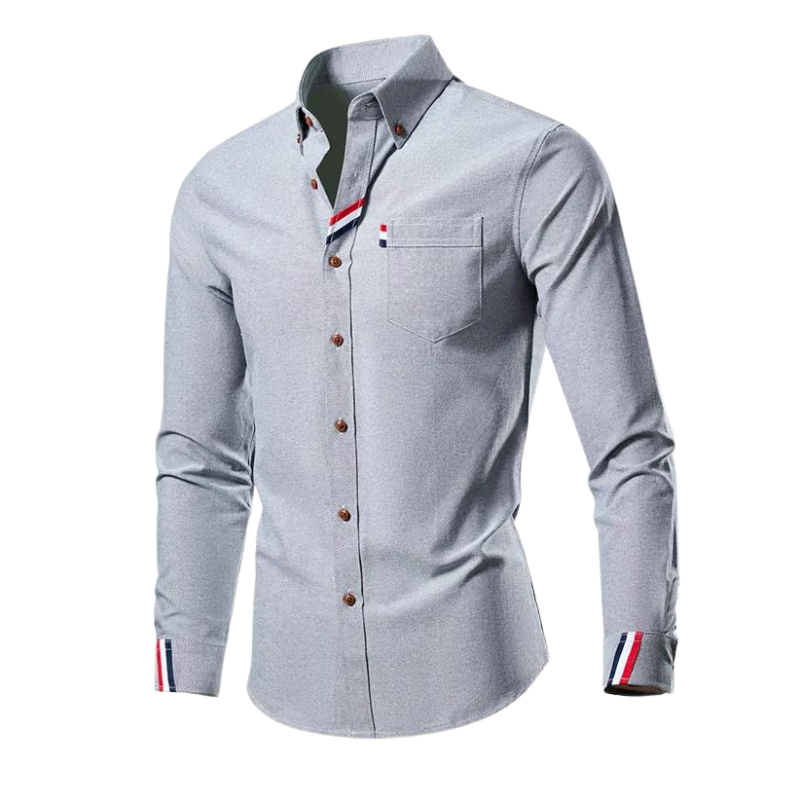 Stijlvol | Heren Overhemden Lange Mouw – Ademend, Comfortabel & Slim Fit 4