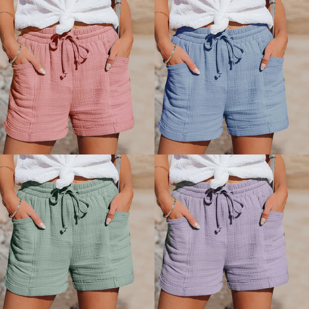 Stijlvolle en Verstelbare Zomershorts voor Dames - Manya