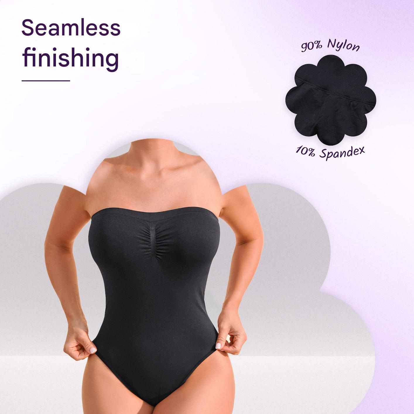 Strapless Bodysuit met Slip voor Vrouwelijk Silhouet