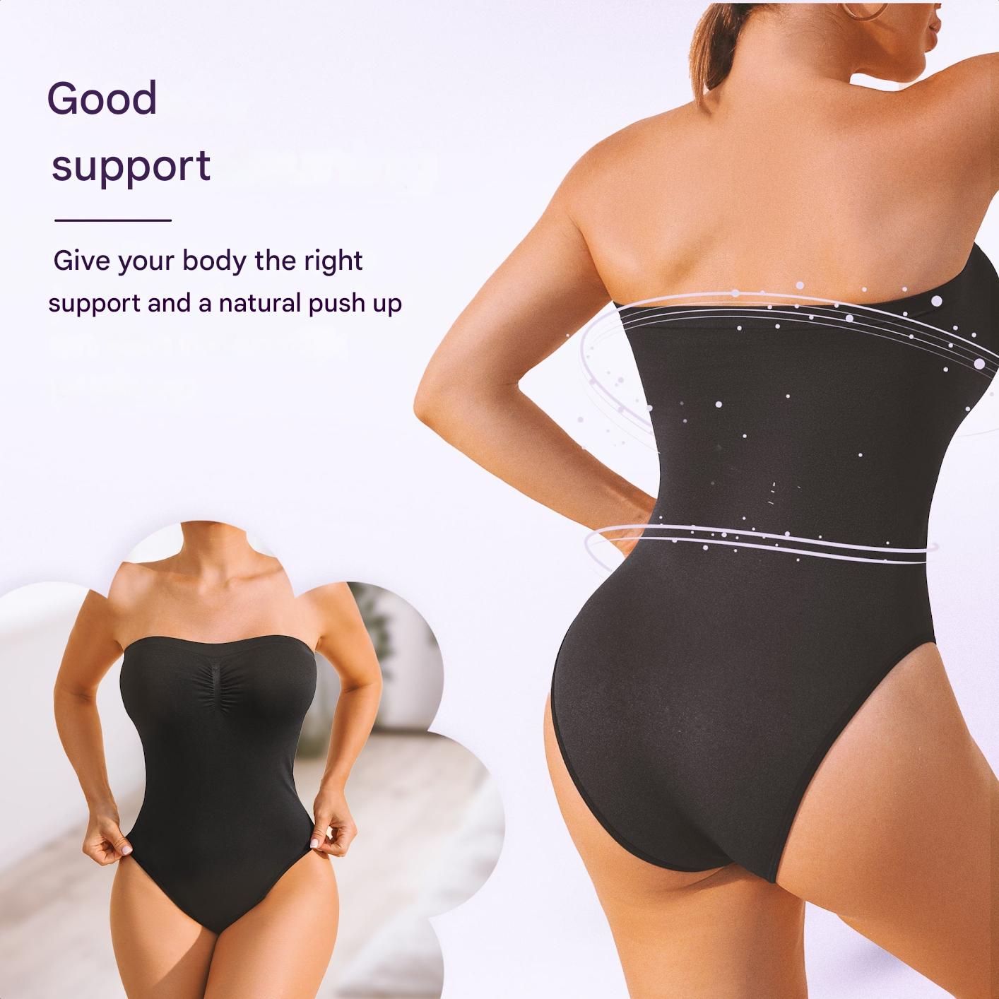 Strapless Bodysuit met Slip voor Vrouwelijk Silhouet