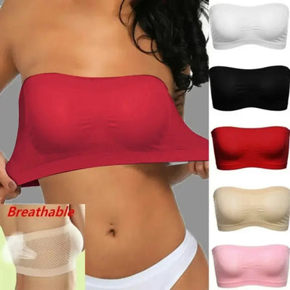 Bella Zomerse Ademende Mesh Tube Beha voor Comfort en Stijl