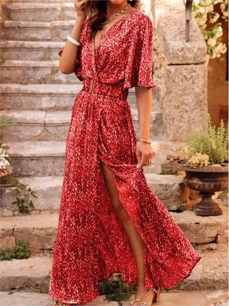 Zomer Elegante Lange Feestjurk van LunaChic