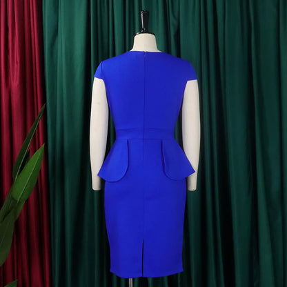 Eleganza Couture Zomerjurk voor Dames met Strikdecoratie