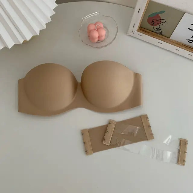 Glimmer's Zomerse Nieuwe Plakkerige Strapless Onzichtbare Sexy Beha