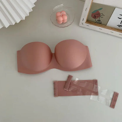 Glimmer's Zomerse Nieuwe Plakkerige Strapless Onzichtbare Sexy Beha