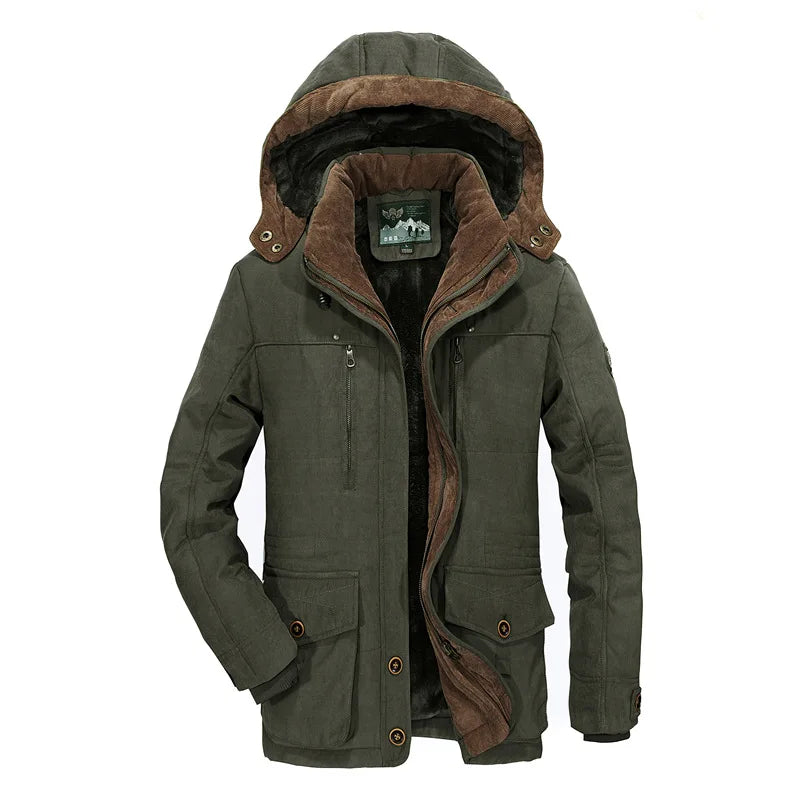 Heren Winter Fleecejack Warm en Waterdicht Isoleren - Mode Vibes