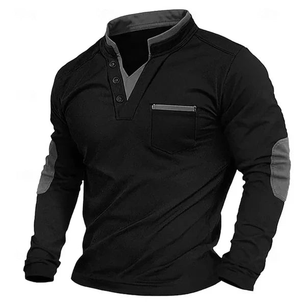 Sweatshirt Heren V-hals | Nette look & comfort de hele dag