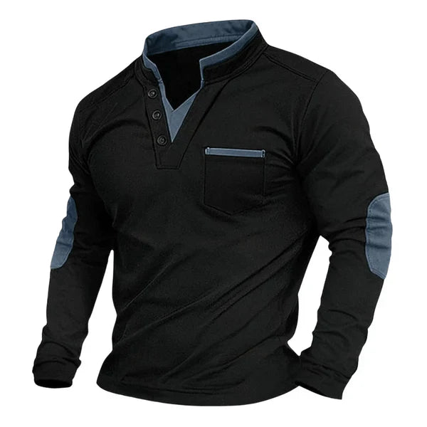 Sweatshirt Heren V-hals | Nette look & comfort de hele dag