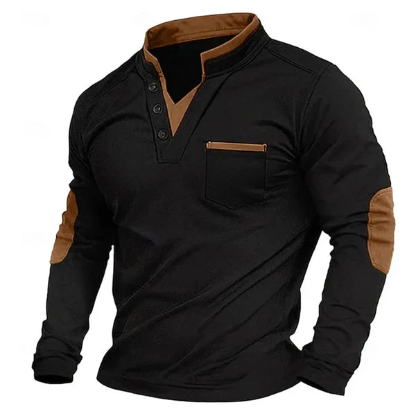 Heren Sweatshirt V-hals Comfortabel en Stijlvol - Mode Vibes