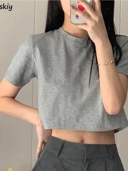 UrbanChic Cropped T-Shirt voor Vrouwen