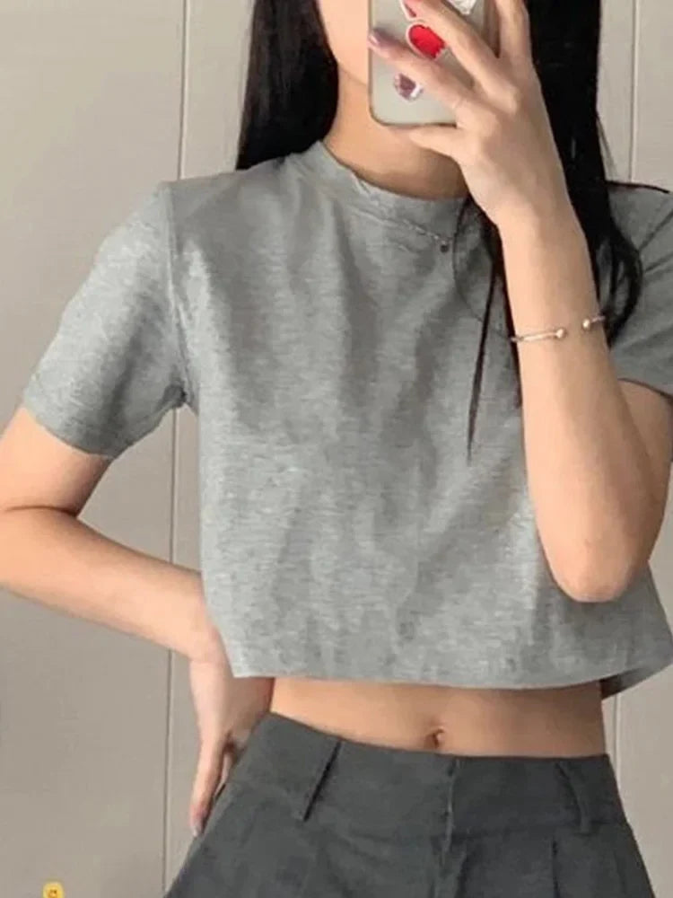 UrbanChic Cropped T-Shirt voor Vrouwen