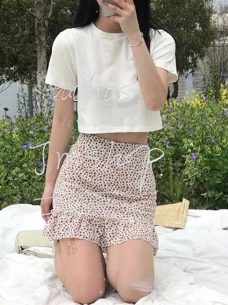 UrbanChic Cropped T-Shirt voor Vrouwen